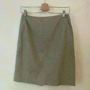Brooks Brothers Pencil Skirt | Floral Design | 100% Cotton